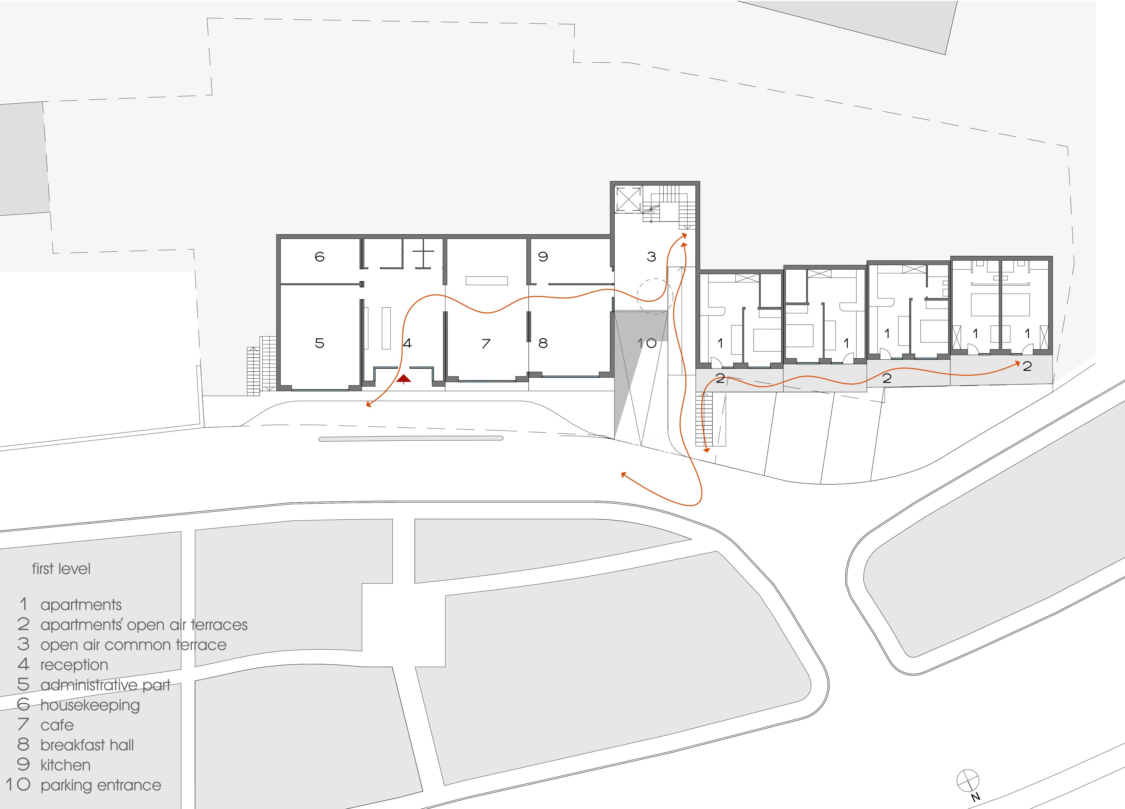 Apart hotel at Myasnikyan ave. alternate view