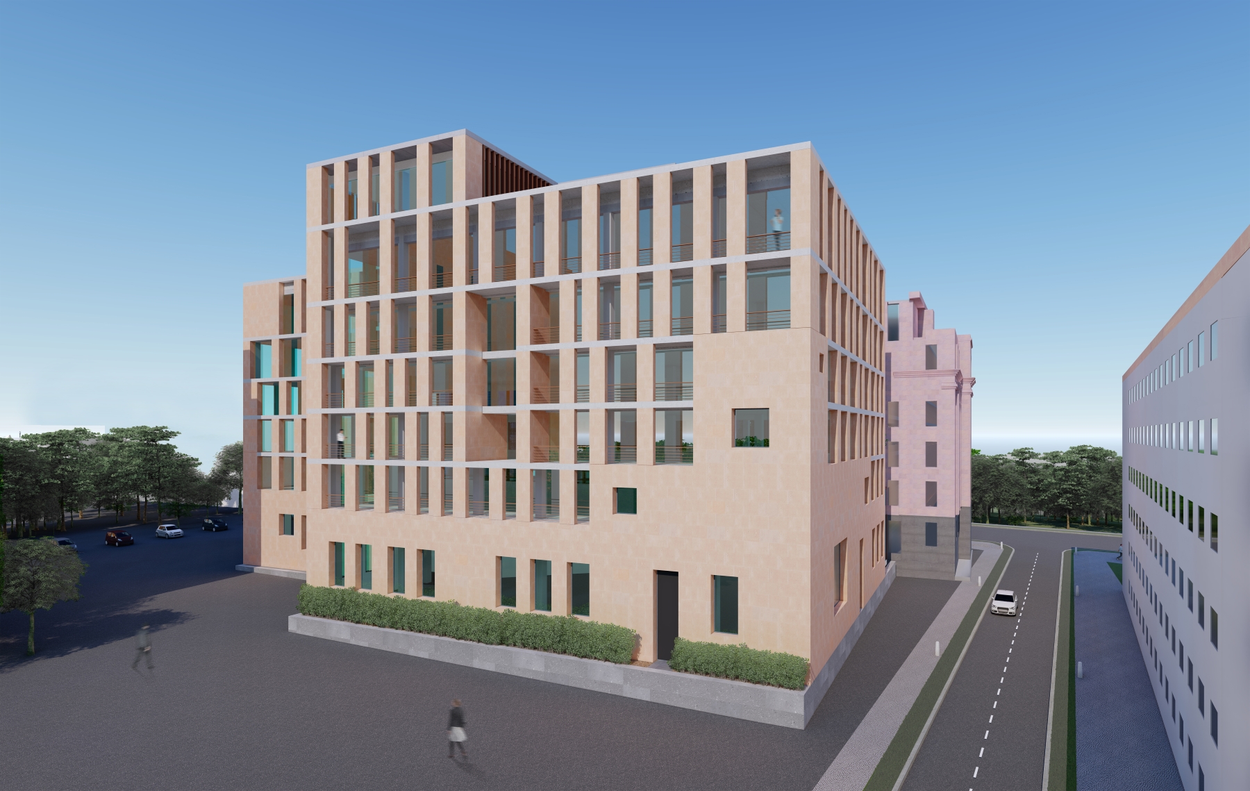 "Ardshinbank" CJSC head office extension alternate view