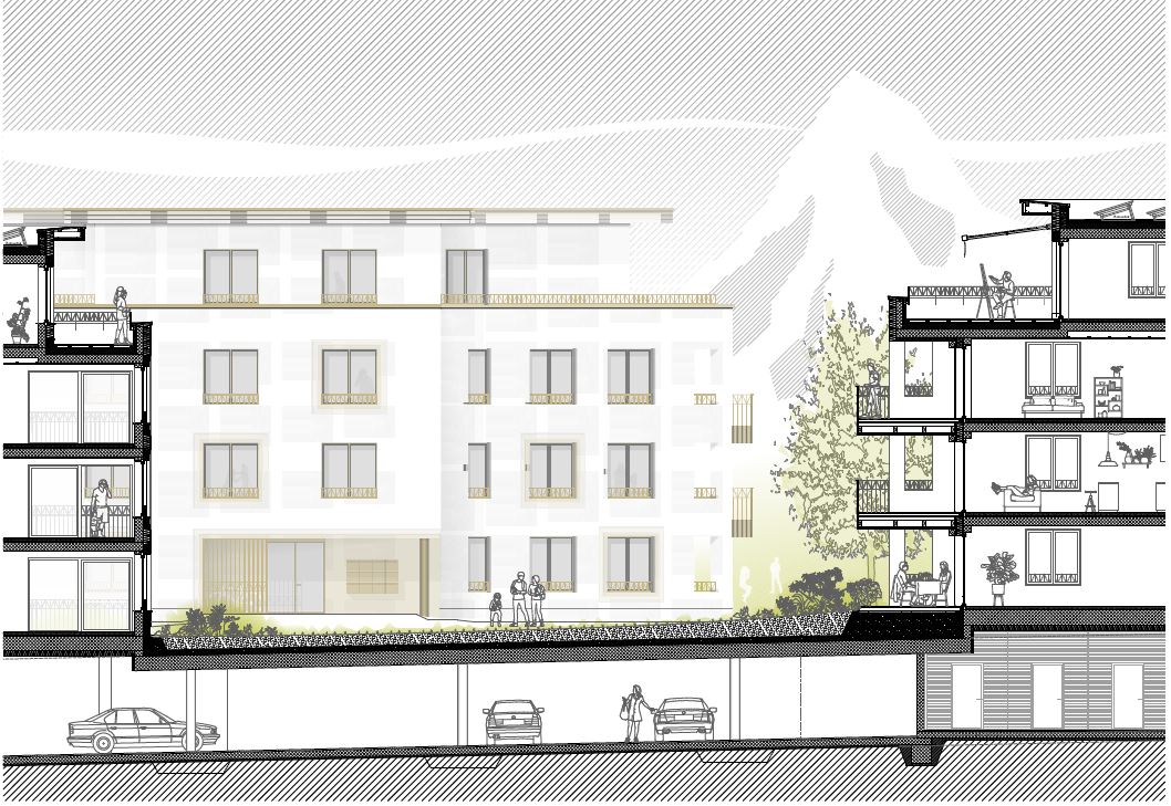 Housing development Magigen alternate view