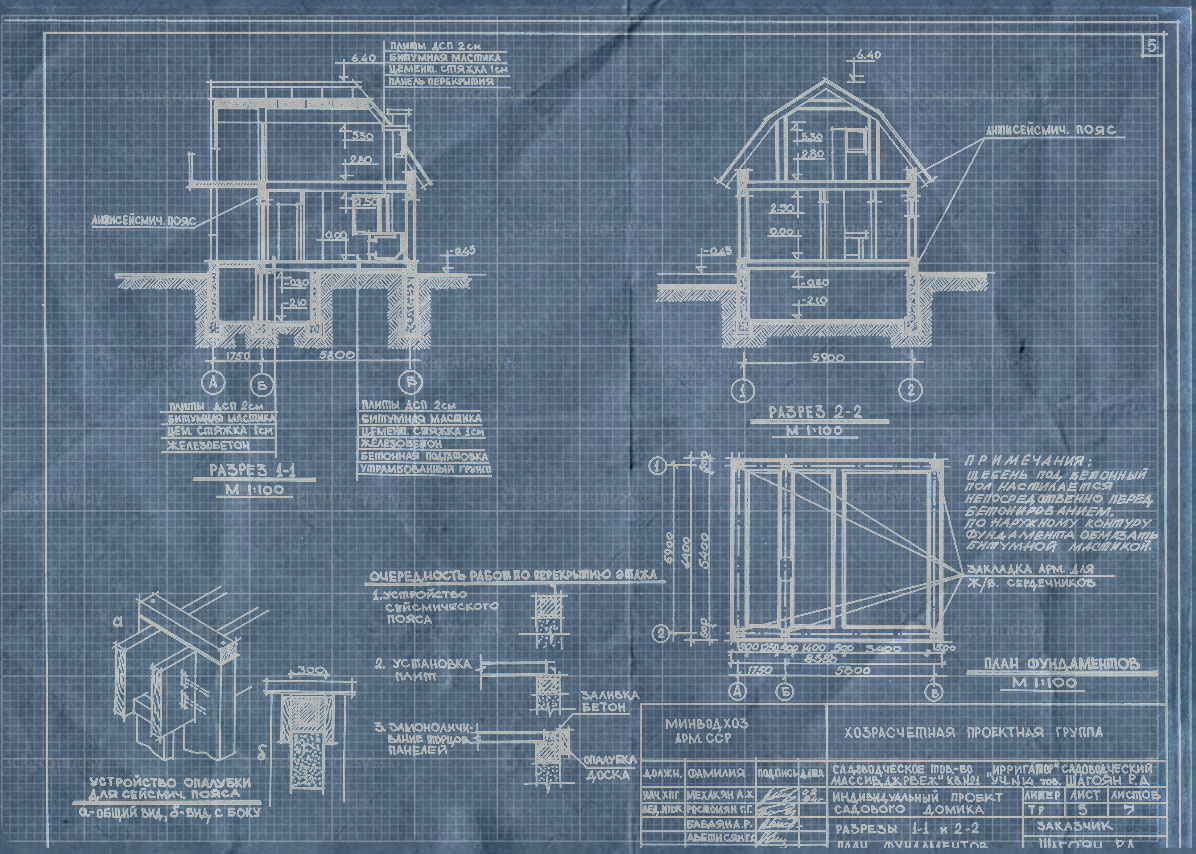 Reconstruction with extention of a typical country house of Soviet times in Jrvezh alternate view