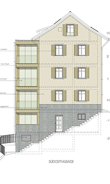 Apartment building in Unteraegeri