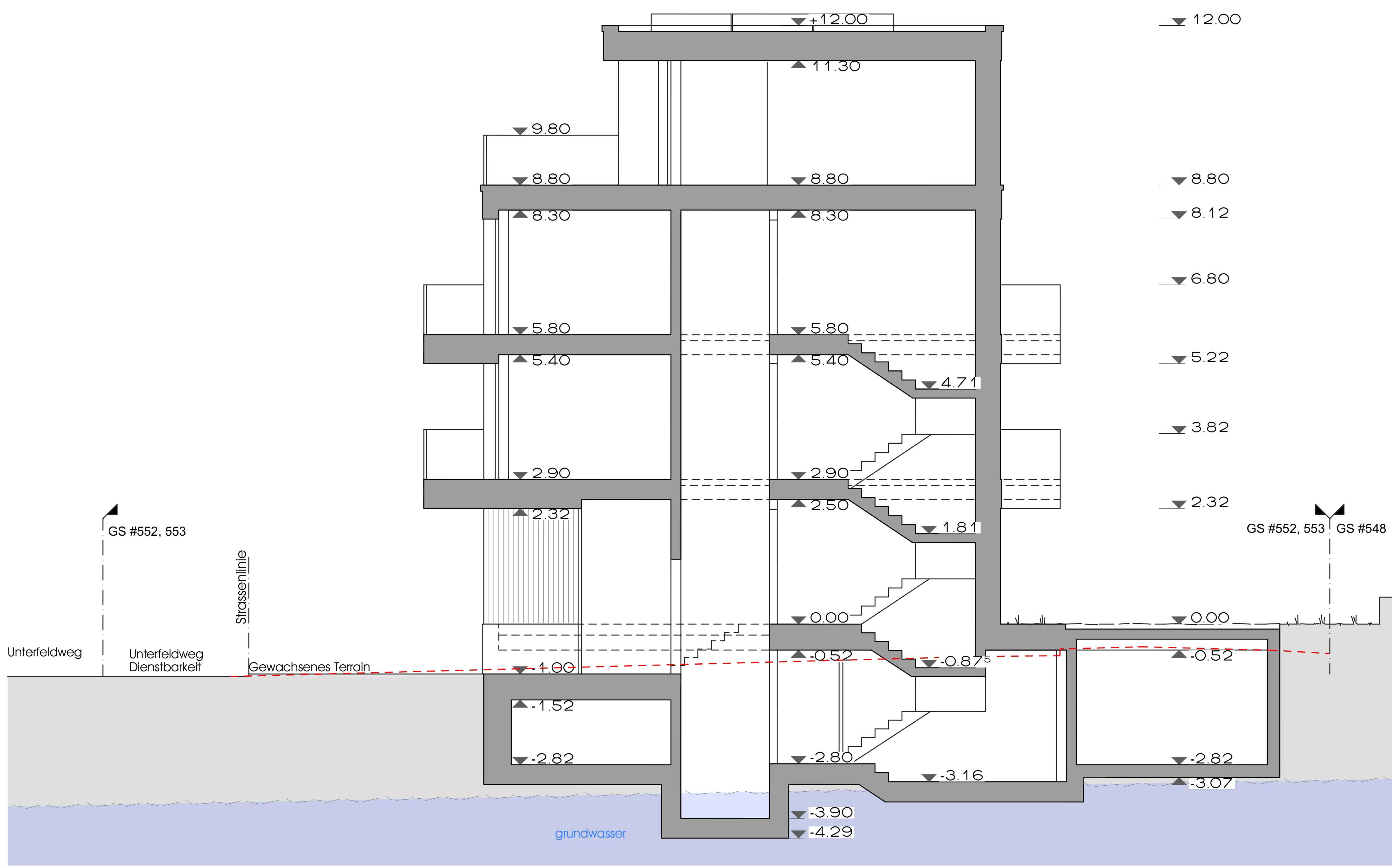 4 Families` house in Baar alternate view