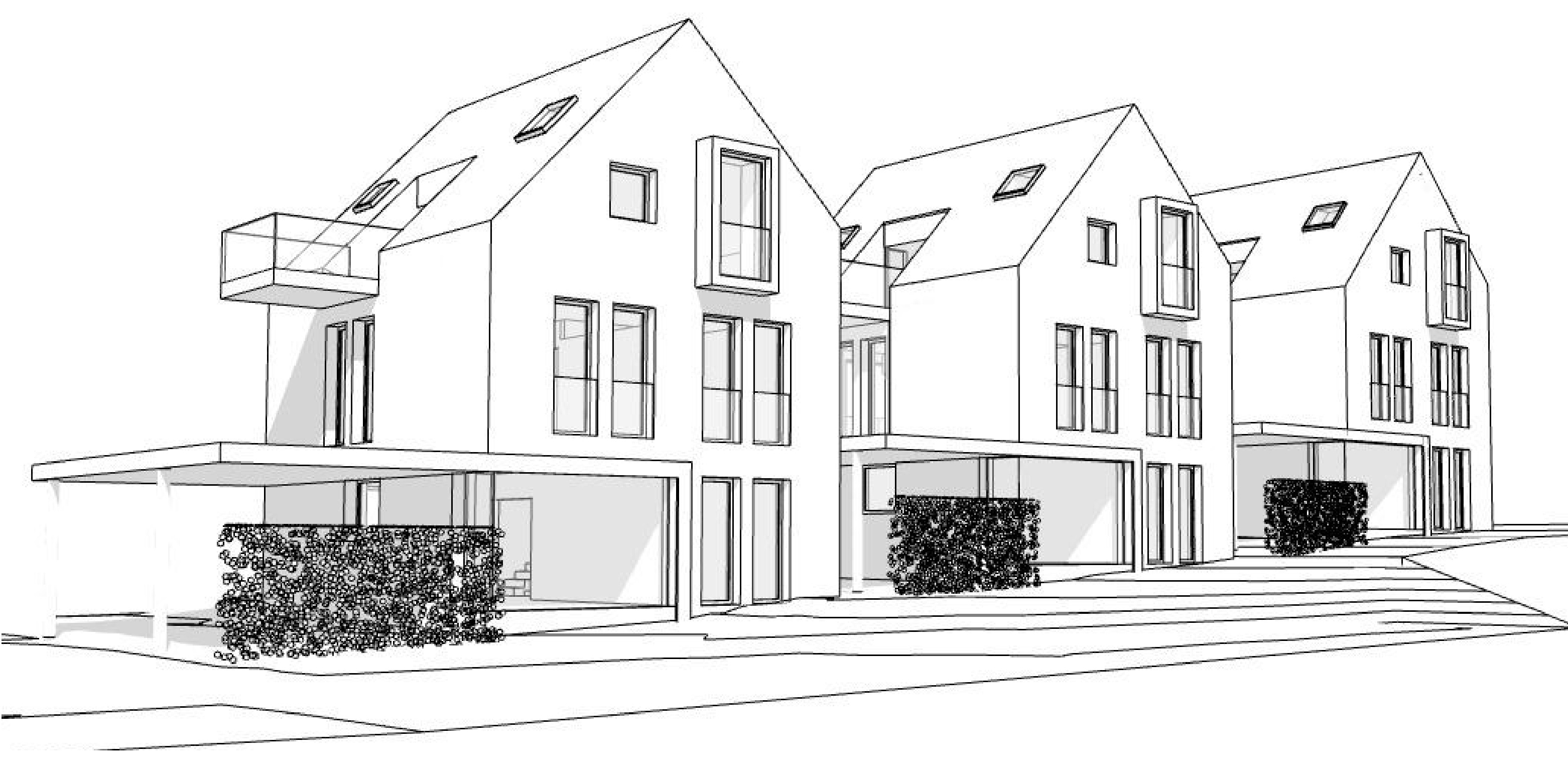 3 Single-family houses in Seon alternate view