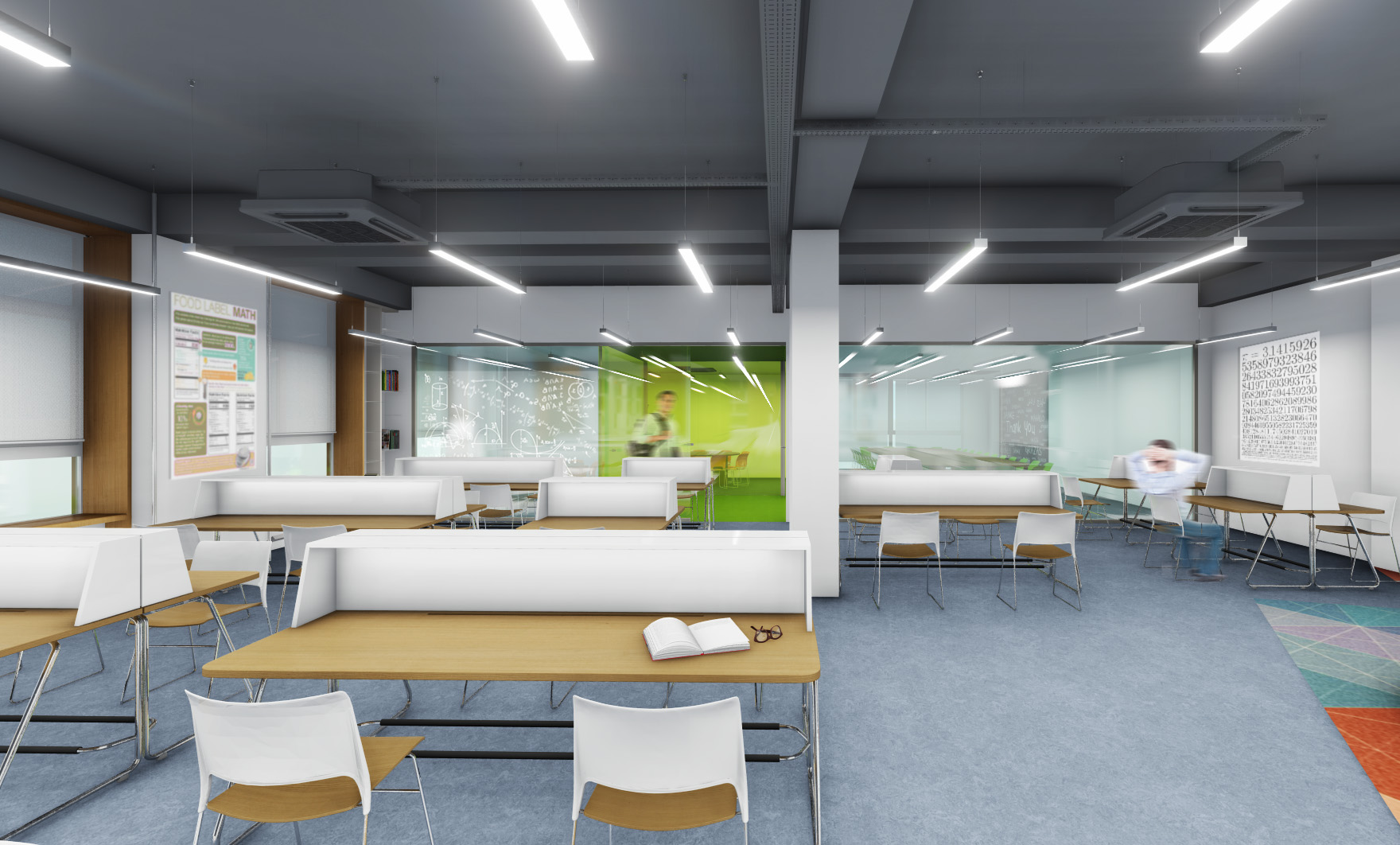 Yerevan State University Library halls 501&503 alternate view
