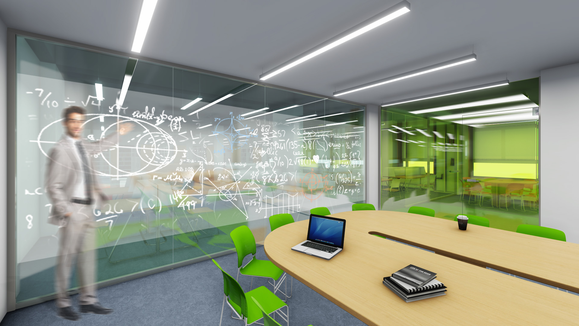 Yerevan State University Library halls 501&503 alternate view