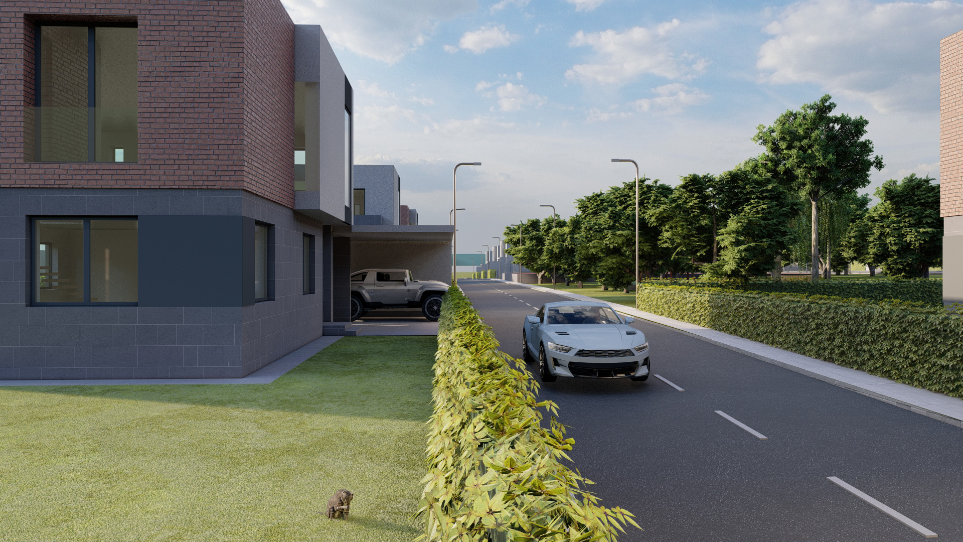 Neighbourhood for 40 houses in Kanakeravan alternate view