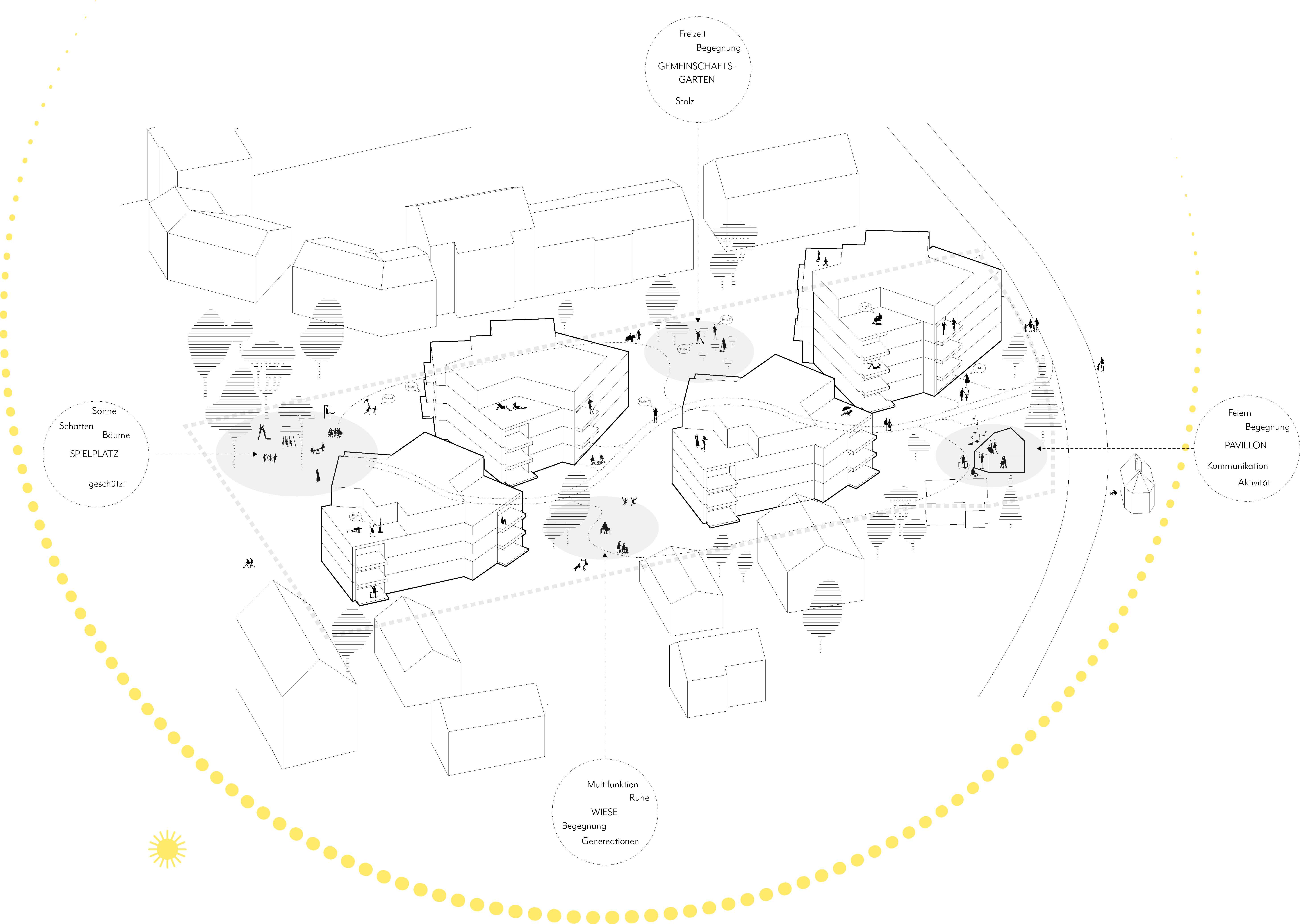 Housing development Magigen alternate view