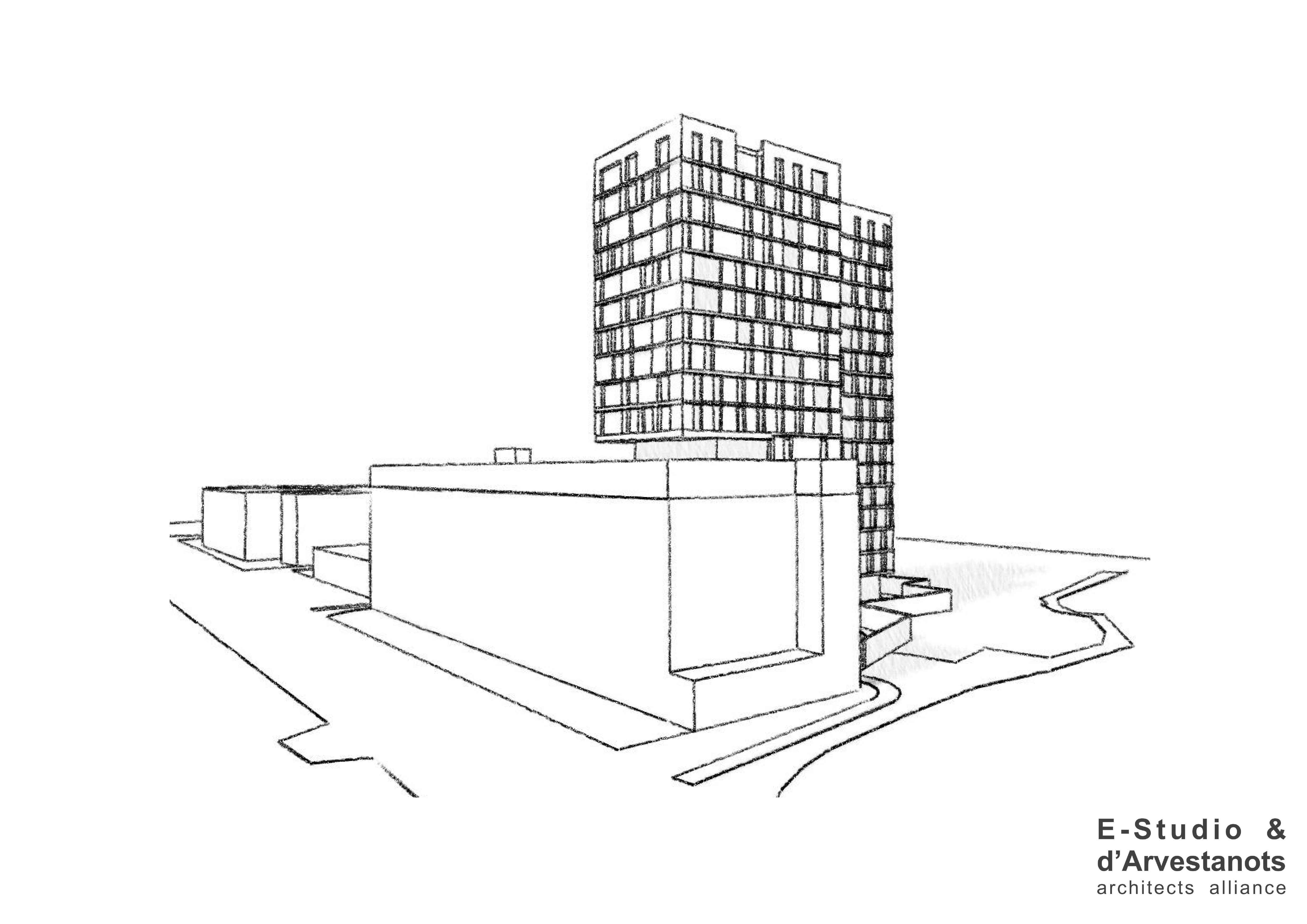 "Alliance" residential complex alternate view