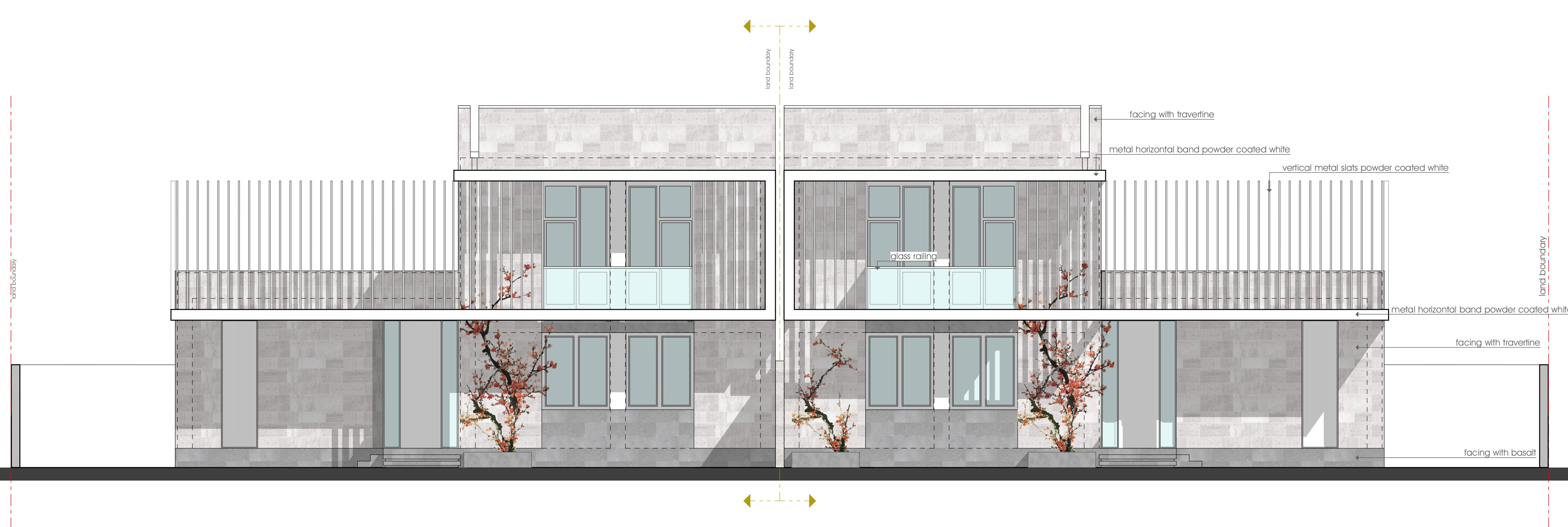 Mirrored houses in Kanaker alternate view