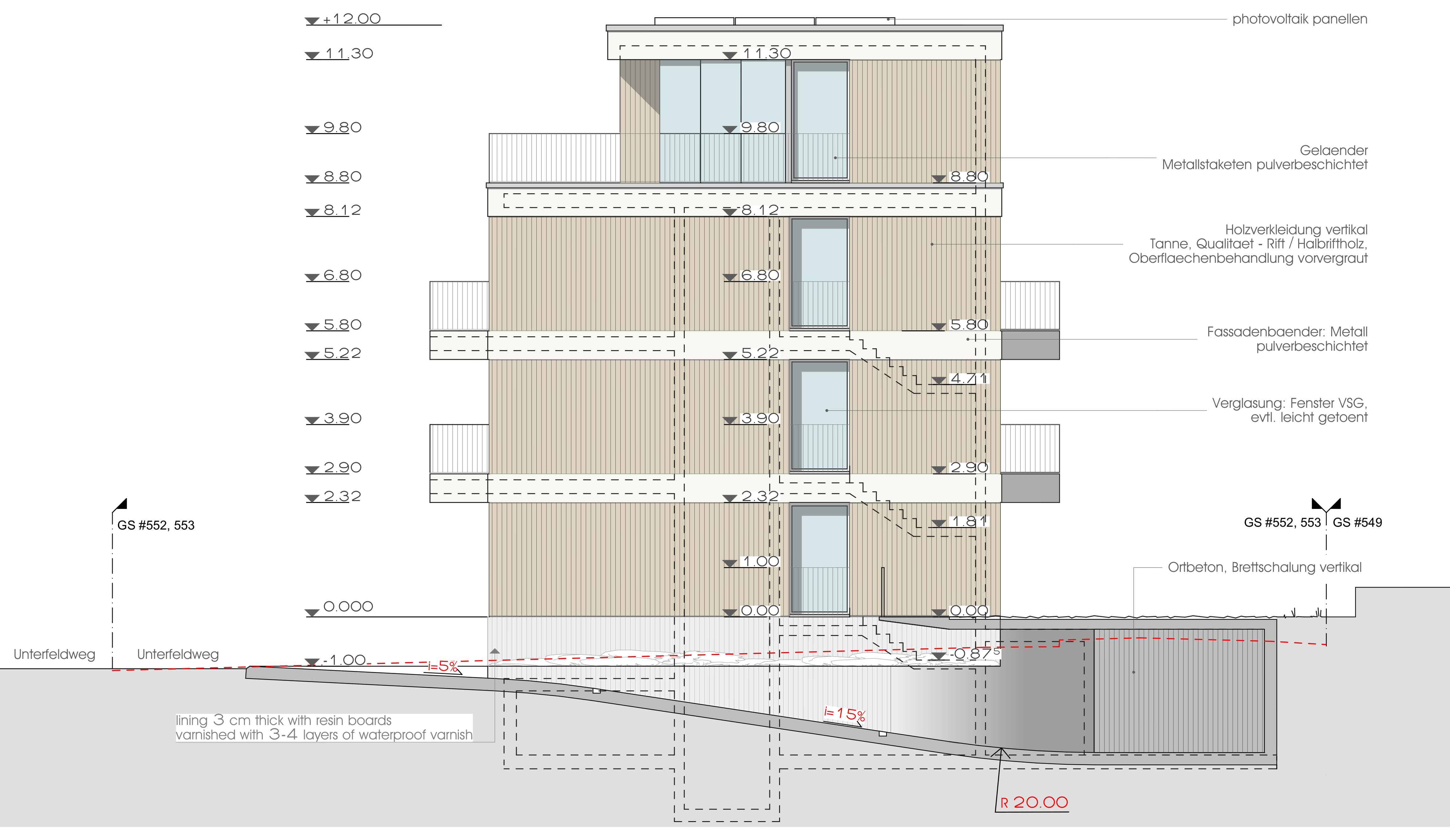 4 Families` house in Baar alternate view
