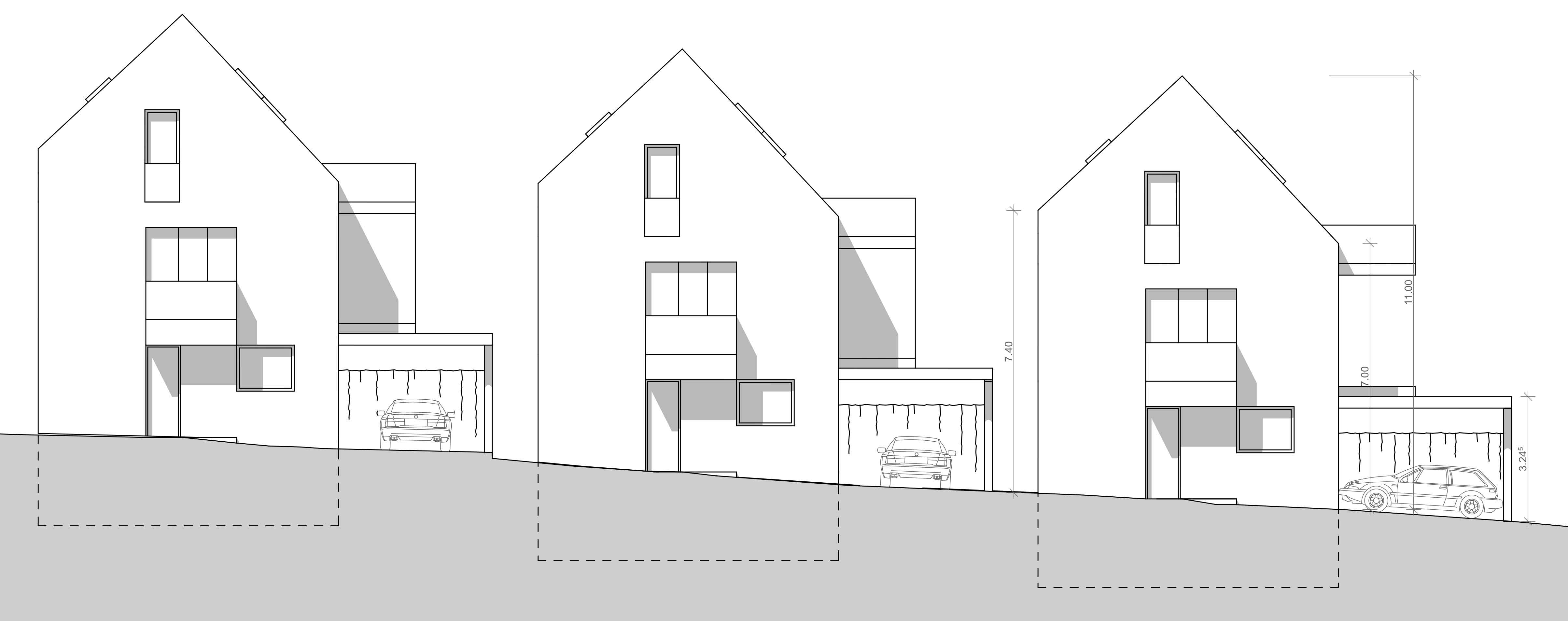 3 Single-family houses in Seon alternate view