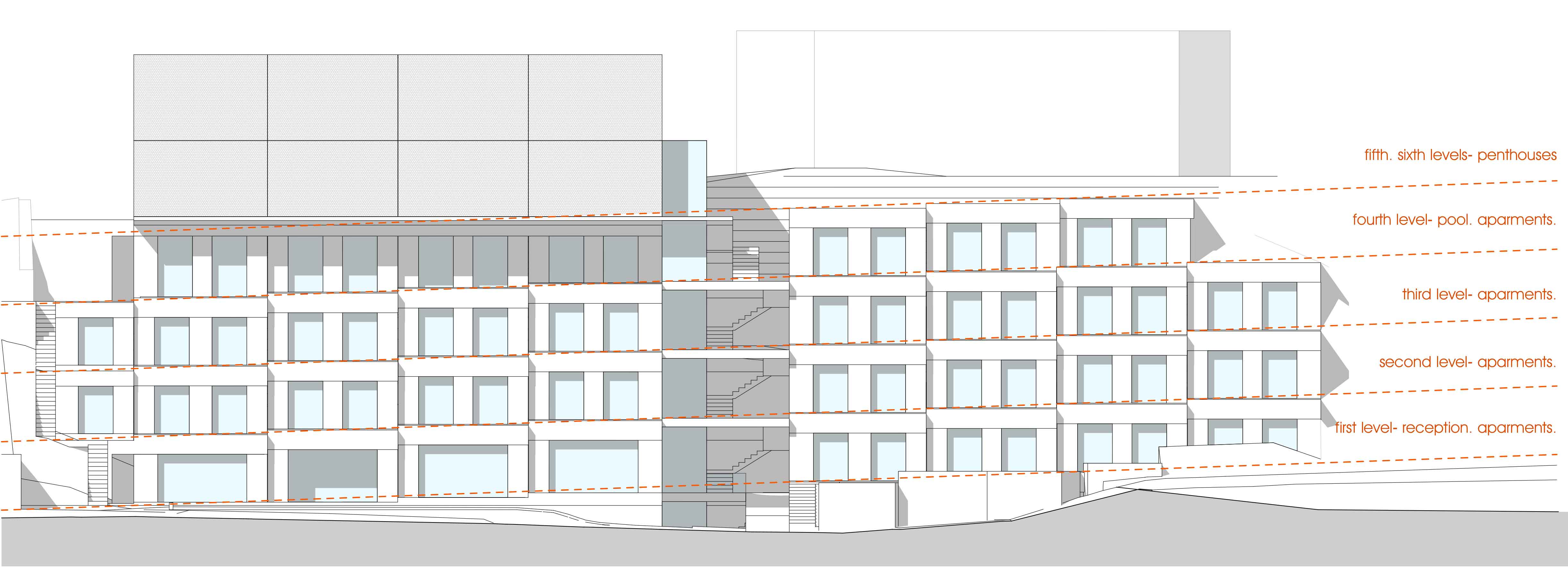 Apart hotel at Myasnikyan ave. alternate view
