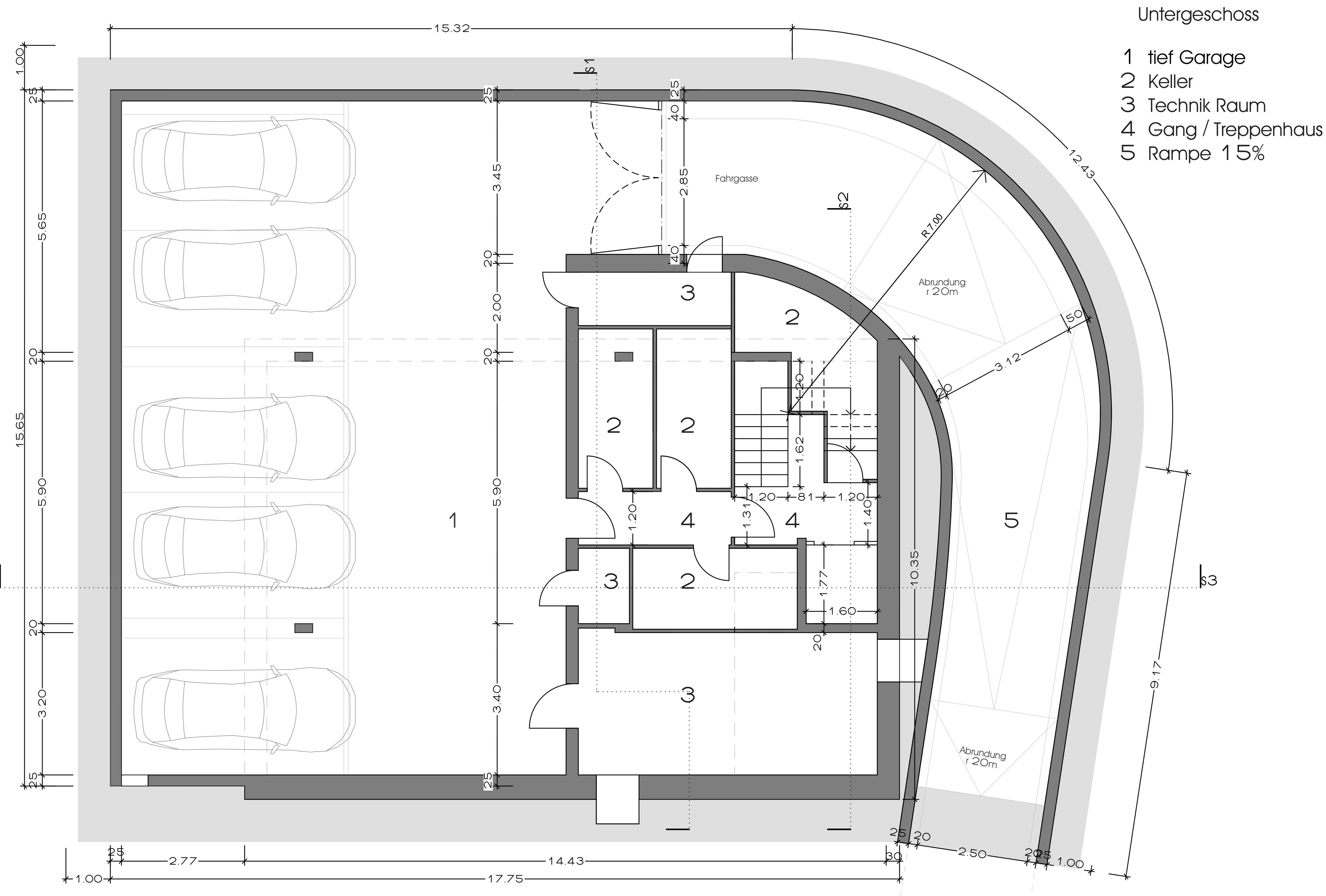 4 Families` house in Baar alternate view