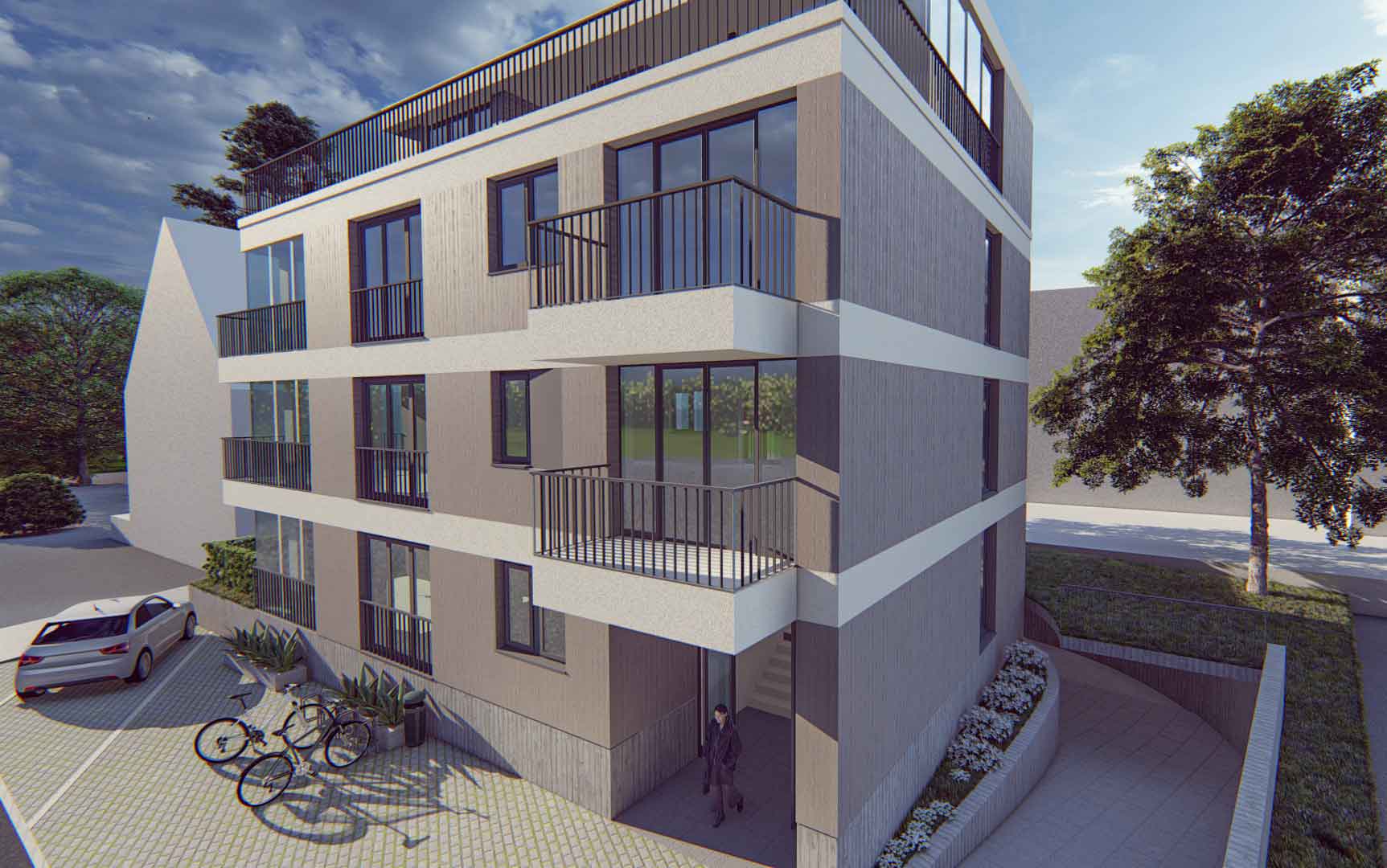 4 Families` house in Baar alternate view