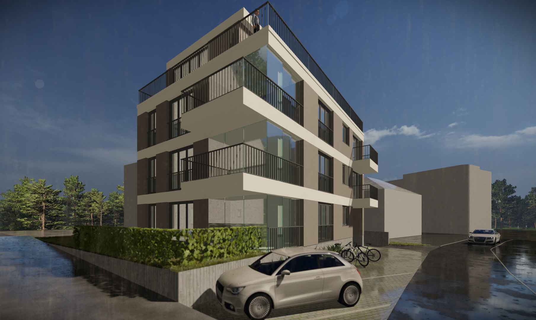4 Families` house in Baar alternate view