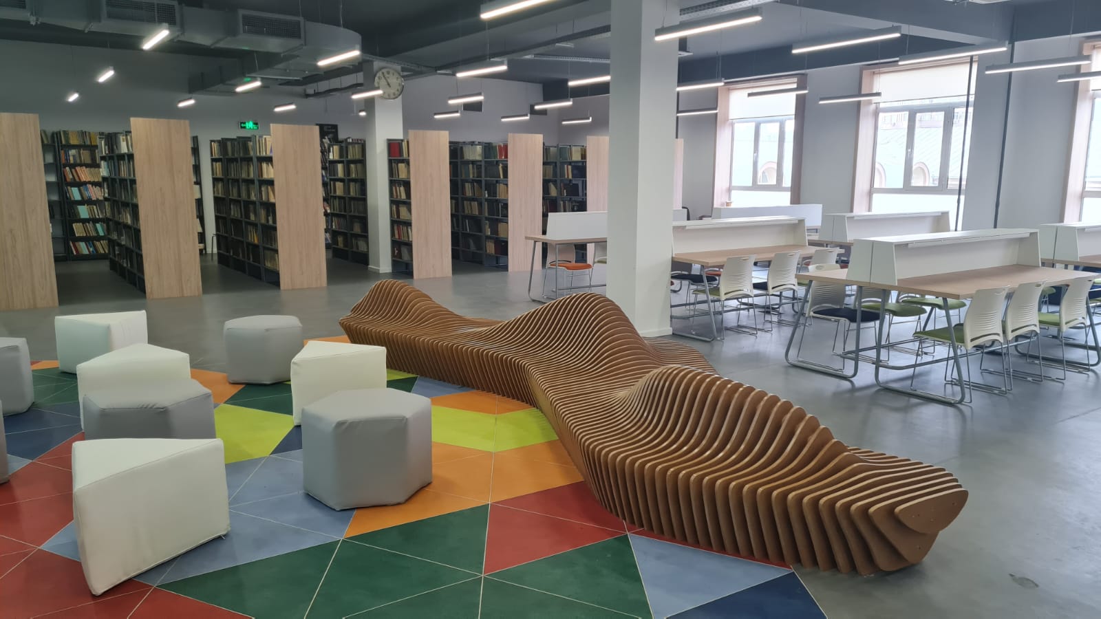 Yerevan State University Library halls 501&503 alternate view
