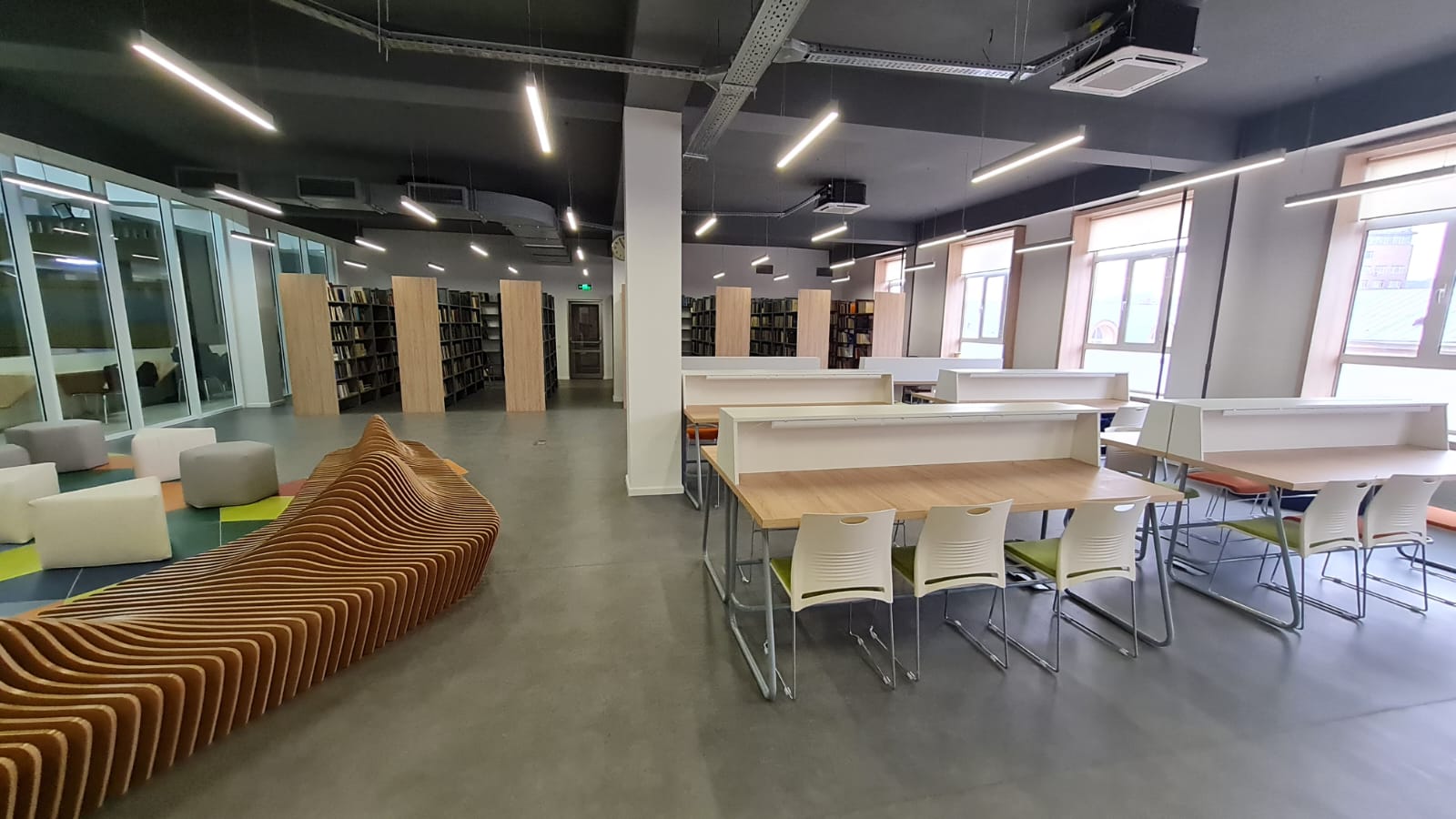 Yerevan State University Library halls 501&503 alternate view