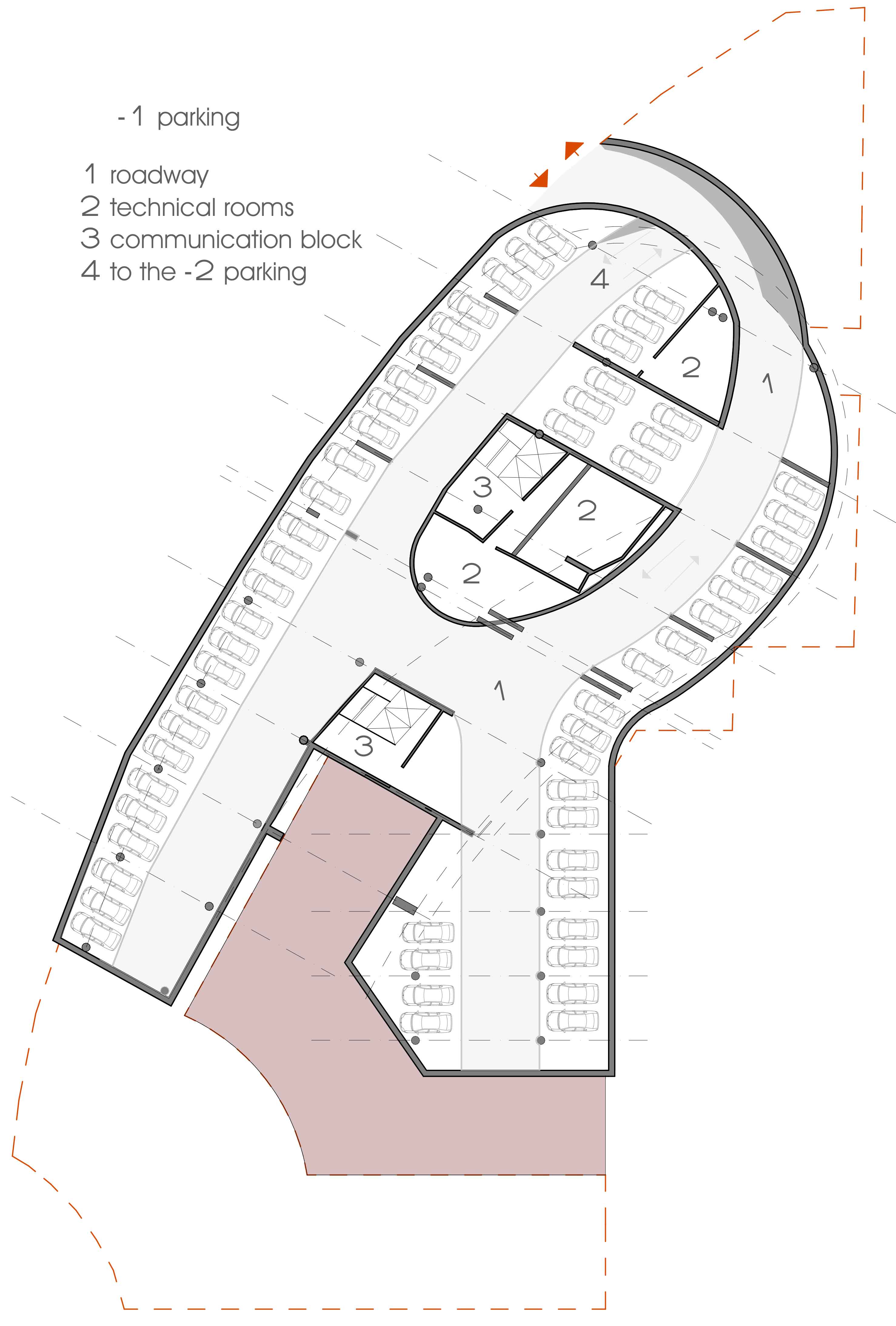 Residential and commercial building "Nork Tower" in the district Nork-Marash in Yerevan alternate view